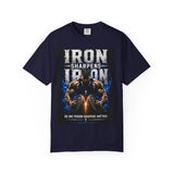 Iron Sharpens Iron Gym T-Shirt — "Iron Sharpens Iron" Motivational Workout Tee thumbnail 3