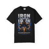 Iron Sharpens Iron Gym T-Shirt — "Iron Sharpens Iron" Motivational Workout Tee thumbnail 4