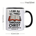 Philippians 4:13 Christian mug
