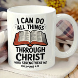 Philippians 4:13 Christian mug thumbnail 5