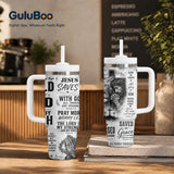 Man Of God Christian Faith Vacuum Steel Insulated Tumbler thumbnail 2