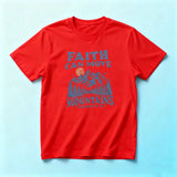Faith Can Move Mountains Matthew Christian Graphic T-Shirt thumbnail 7