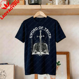 Sword of Truth King Jesus Scripture Tee Shirt thumbnail 7