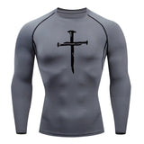 Christian Workout Compression Shirts thumbnail 5