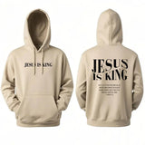 Jesus Is King Sweatshirt Jesus Women Long Seleeve Hoodie thumbnail 5
