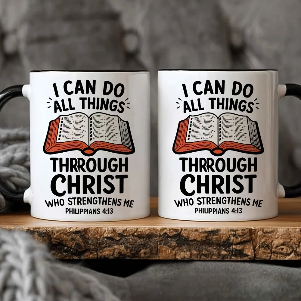 Philippians 4:13 Christian mug