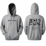 Jesus Is King Sweatshirt Jesus Women Long Seleeve Hoodie thumbnail 6