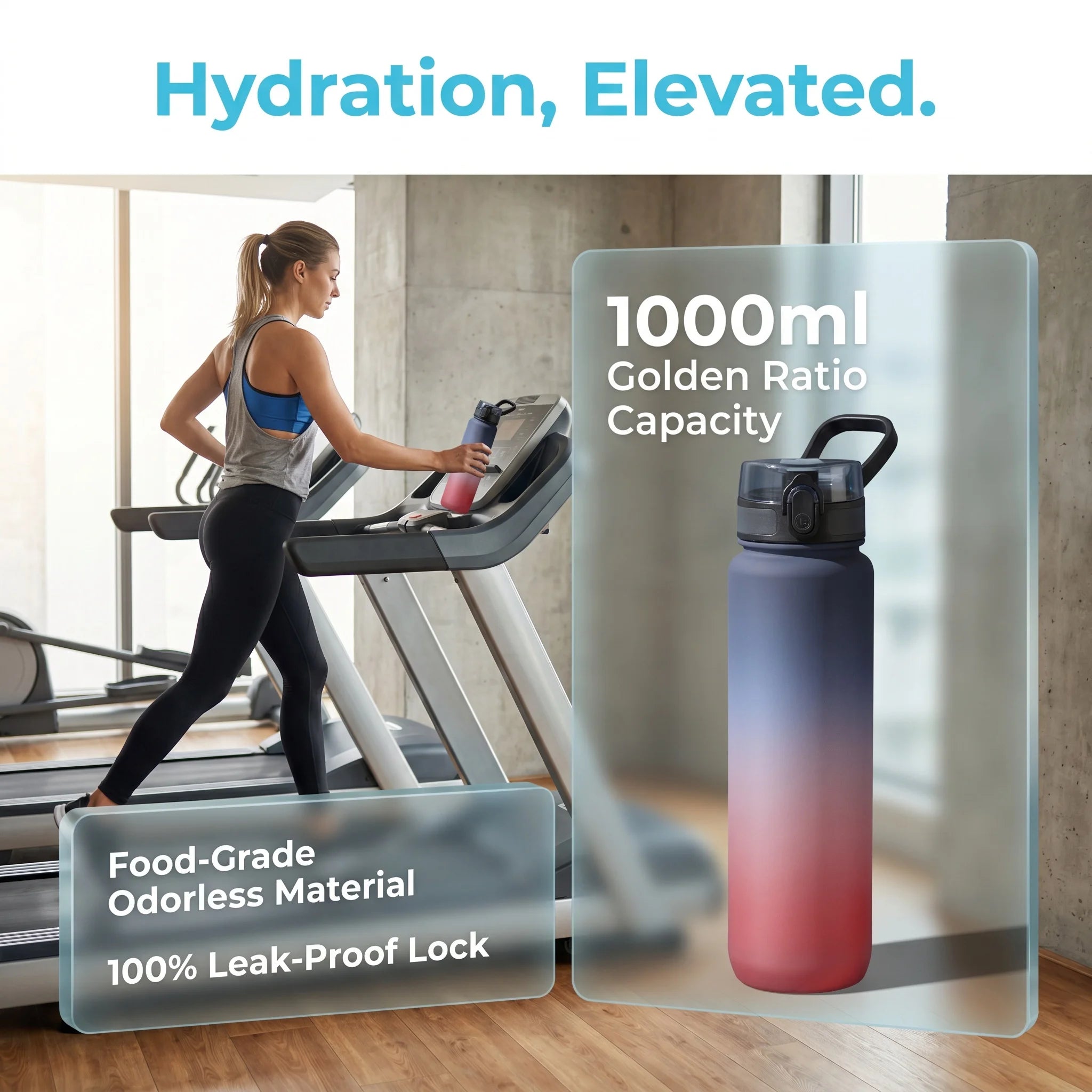 Christian Motivational Water Bottle