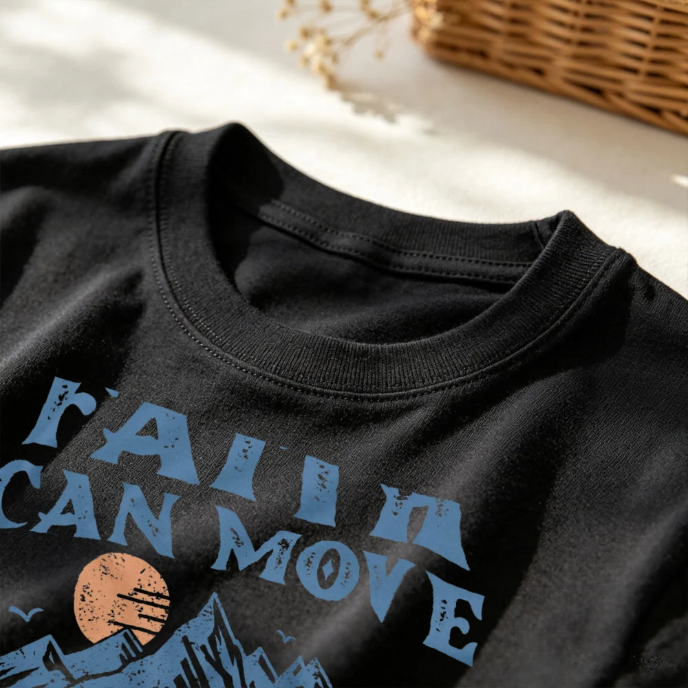 Faith Can Move Mountains Matthew Christian Graphic T-Shirt