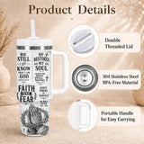 Man Of God Christian Faith Vacuum Steel Insulated Tumbler thumbnail 3