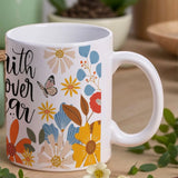 Faith Over Fear Wall Art Ceramic Coffee Mug thumbnail 4
