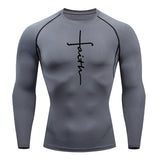 Christian Workout Compression Shirts thumbnail 7