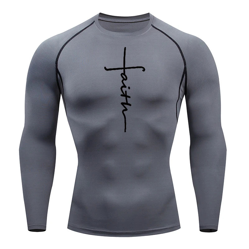 Christian Workout Compression Shirts