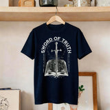 Sword of Truth King Jesus Scripture Tee Shirt thumbnail 2