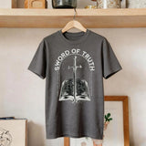 Sword of Truth King Jesus Scripture Tee Shirt thumbnail 3