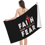 Faith Over Fear Workout Towel thumbnail 7